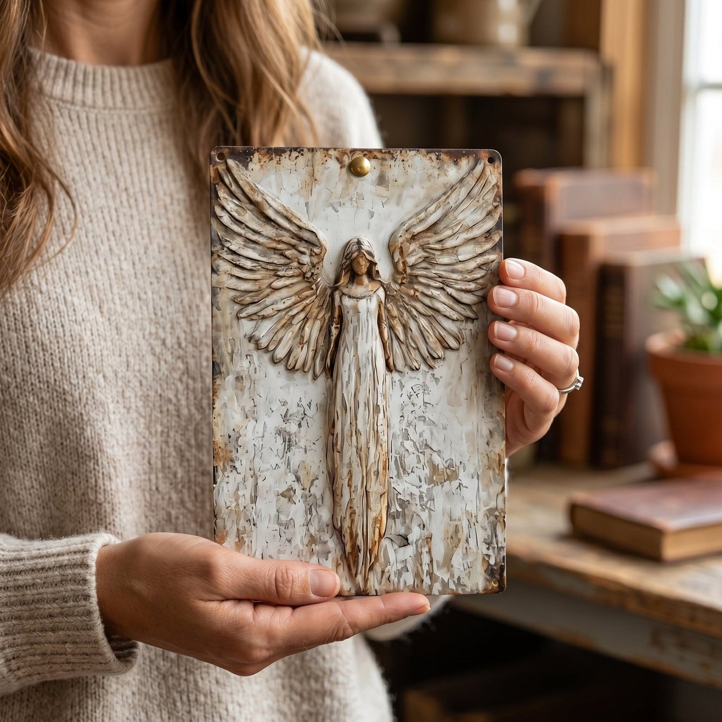 🕊️Guardian Angel Vintage Wall Art