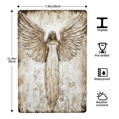 🕊️Guardian Angel Vintage Wall Art
