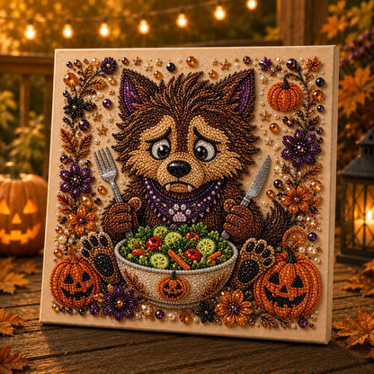 👻✨ Halloween Pearl Art DIY Kit – Turn Tiny Pearls into Spooky-Cute Magic