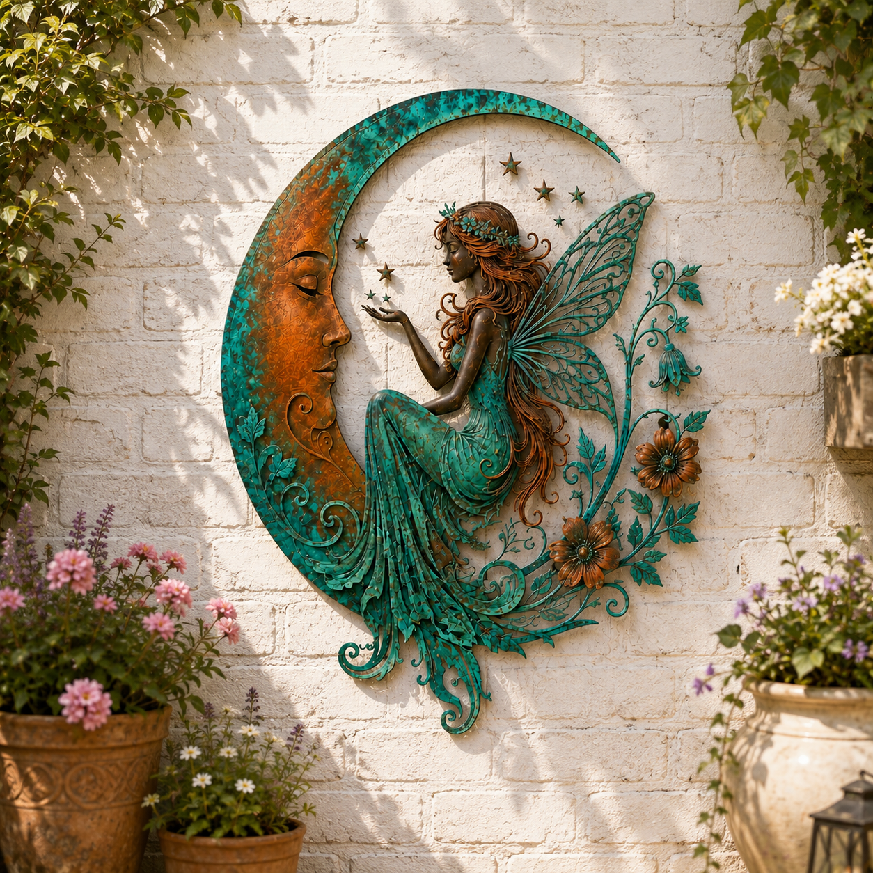 🌙Dragonfly Moon Wall Decor