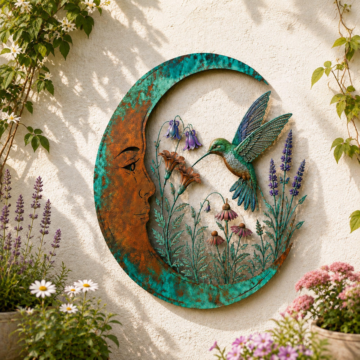 🌙Dragonfly Moon Wall Decor