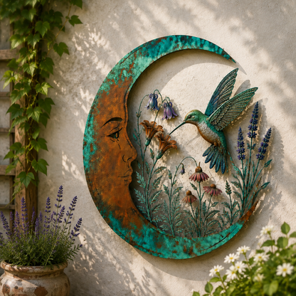 🌙Dragonfly Moon Wall Decor