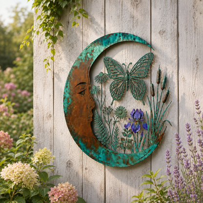🌙Dragonfly Moon Wall Decor