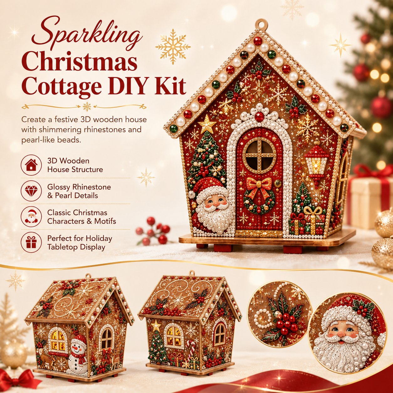 🎄DIY Pearl Art - Christmas Collection