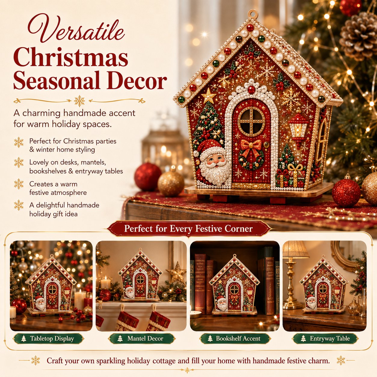 🎄DIY Pearl Art - Christmas Collection