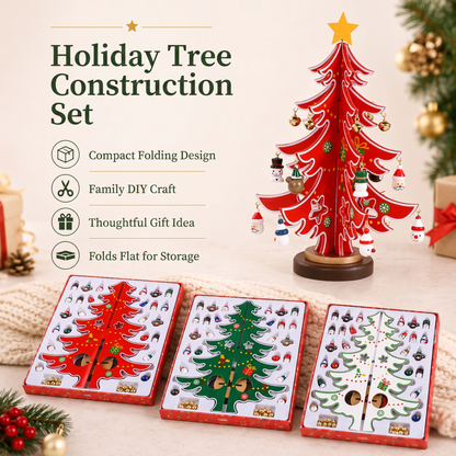 🎄 DIY Wooden Christmas Tree Ornament