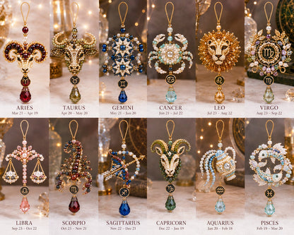 ✨Twelve Constellations Blessing Bead Pendant DIY Set