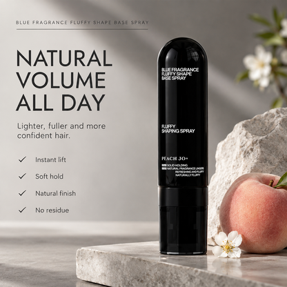 🍑Fluffy Volumizing Hair Shaping Spray, Long-Lasting Peach Scent Mist