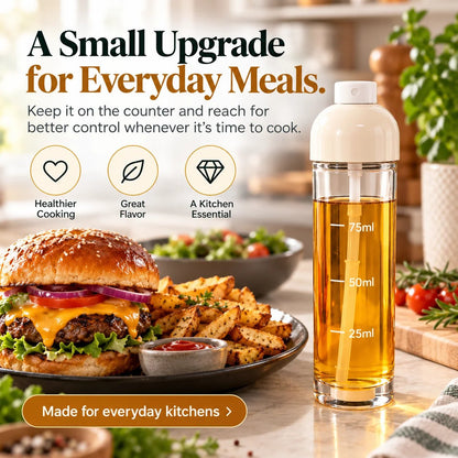🍳💧 Downward-Spray Cooking Oil Sprayer