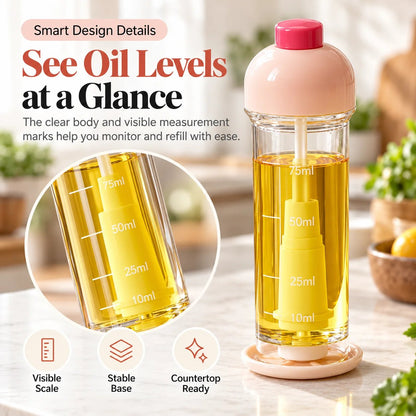 🍳💧 Downward-Spray Cooking Oil Sprayer