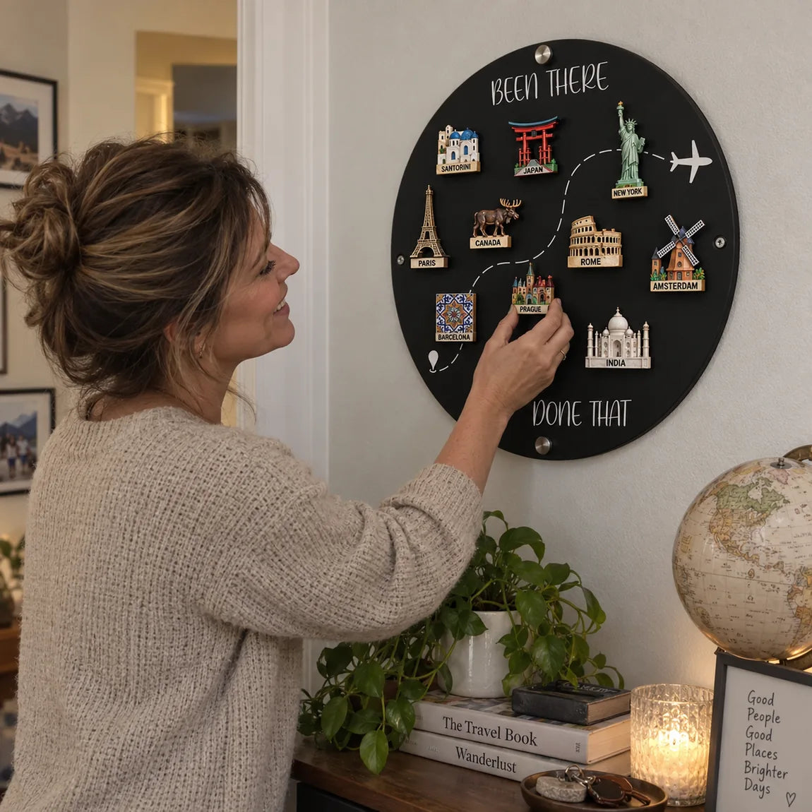 🌎✨Travel Magnet Board - 💕Every Magnet Has a Story. Every Journey Deserves a Place