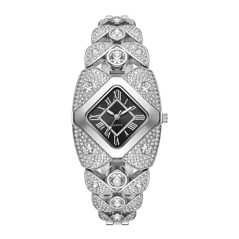 💎Women's Golden Crystal Elegant Quartz Bracelet Watch