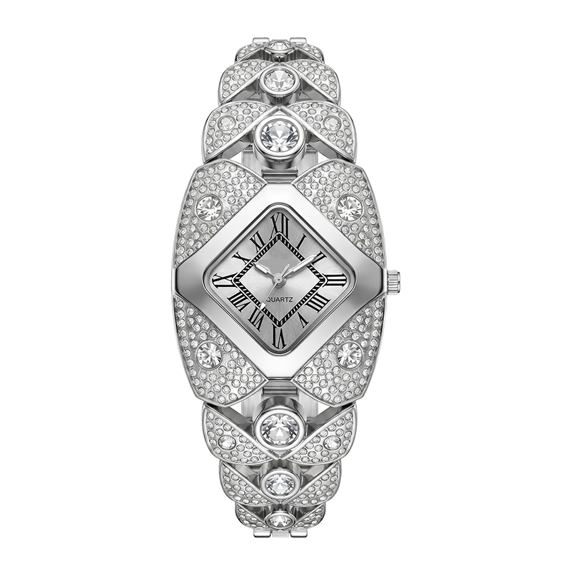 💎Women's Golden Crystal Elegant Quartz Bracelet Watch
