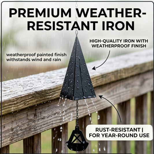 Outdoor Wind Chimes — Suitable for Garden, Patio, or Porch Decor