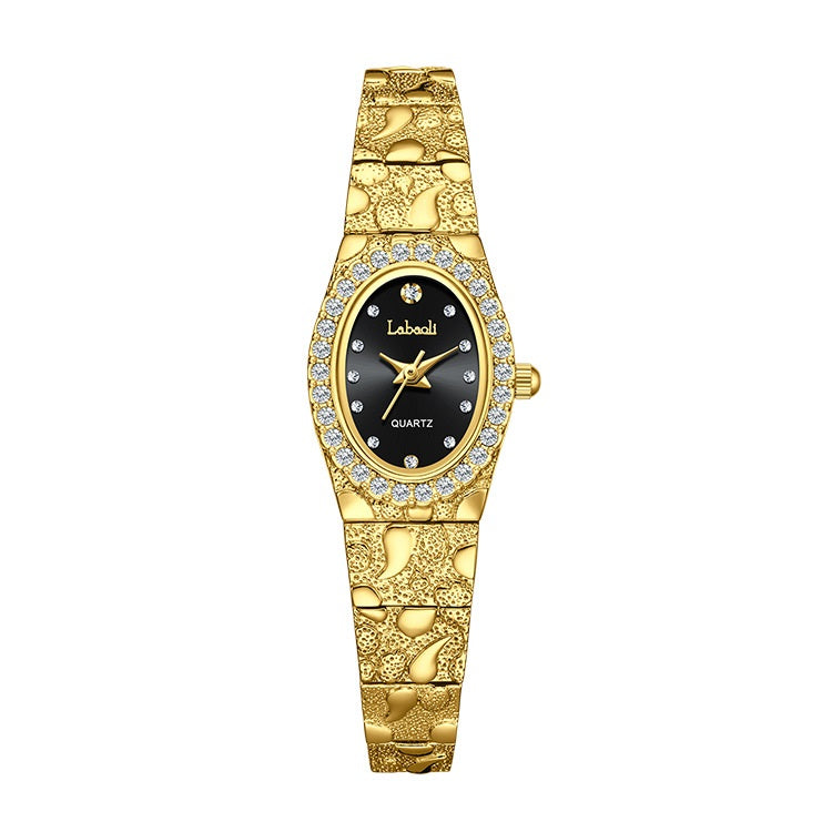 Women's Elegant Oval Quartz Watch
