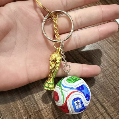 2026 FIFA World Cup USA-MEX-CAN Keychain: Carry the Spirit of the Game Everywhere ✨