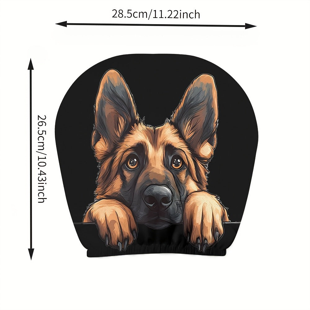 😆 Funny Cartoon Car Headrest Covers – 2PCS Universal Fit 🚗