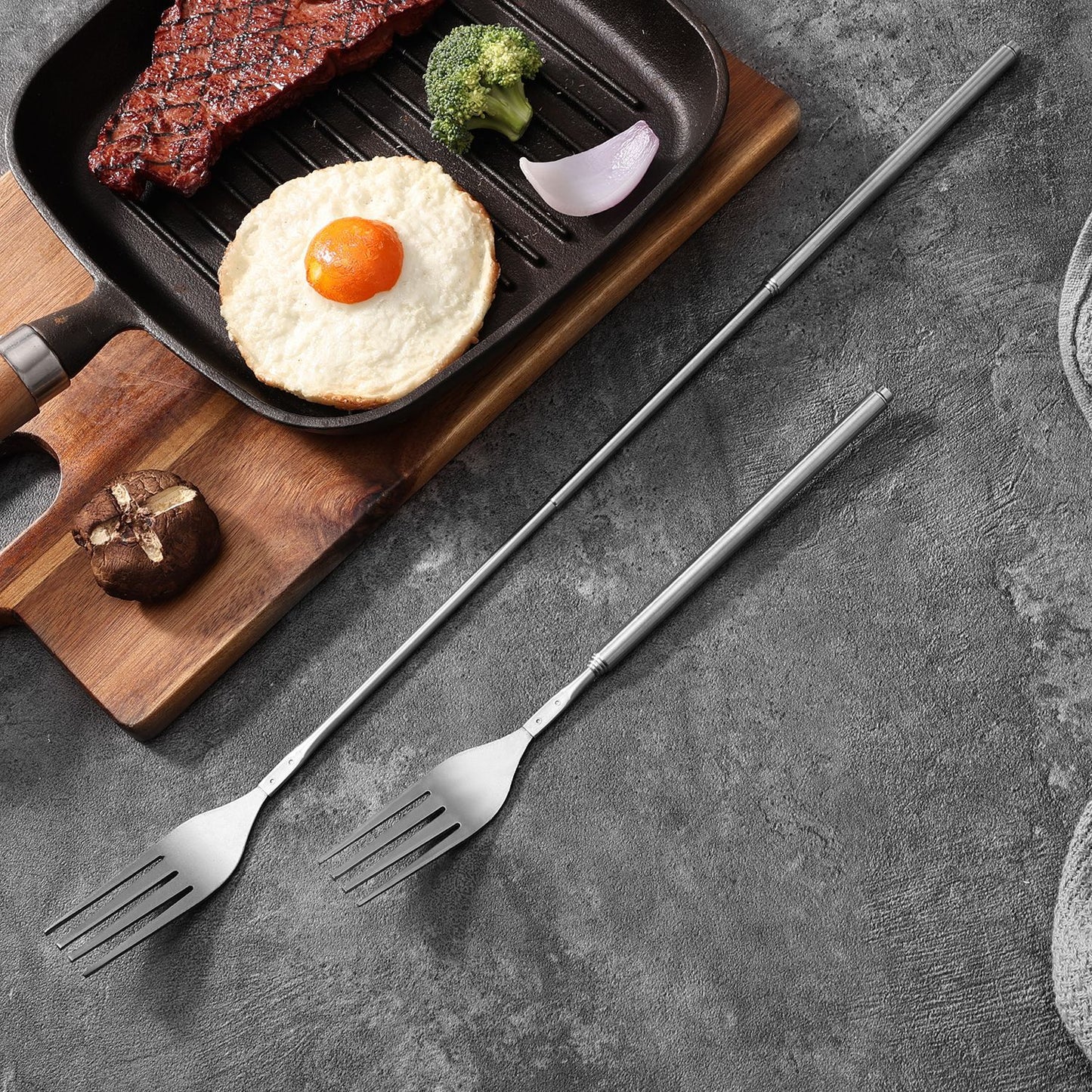 Easy-Reach Fun Prank Telescopic Fork