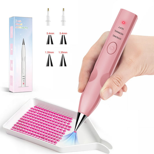 ✨ Electric Diamond Painting Pen – Effortless Diamond Placement Tool