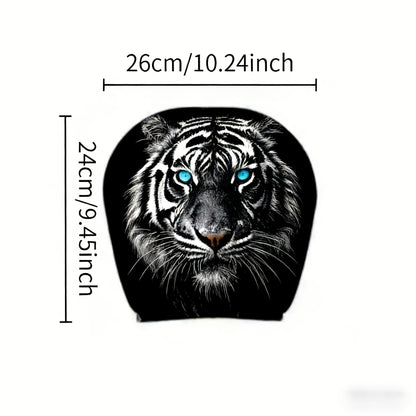 😆 Funny Cartoon Car Headrest Covers – 2PCS Universal Fit 🚗