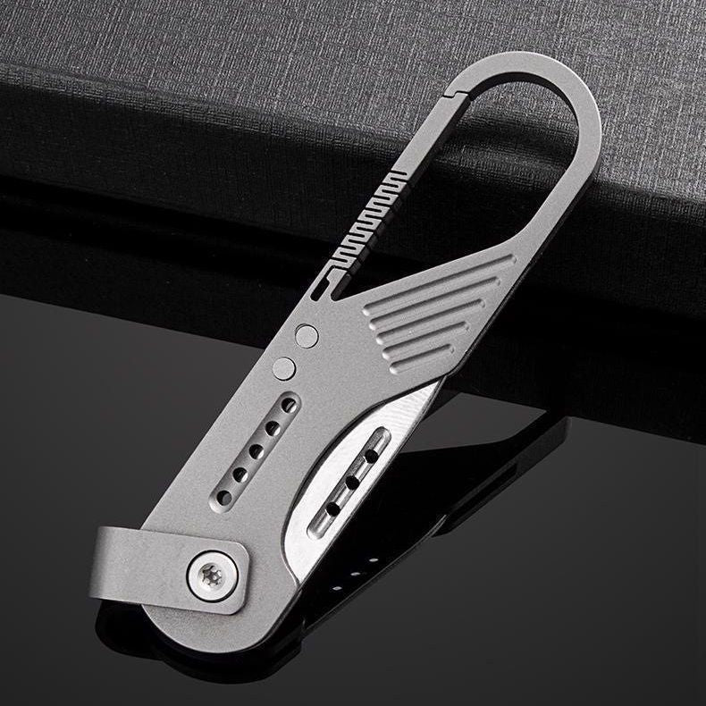 ✨Titanium Alloy Keychain Knife