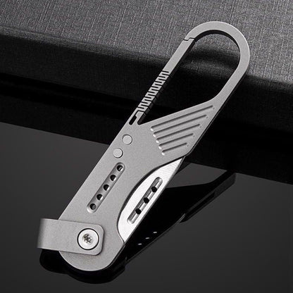 ✨Titanium Alloy Keychain Knife