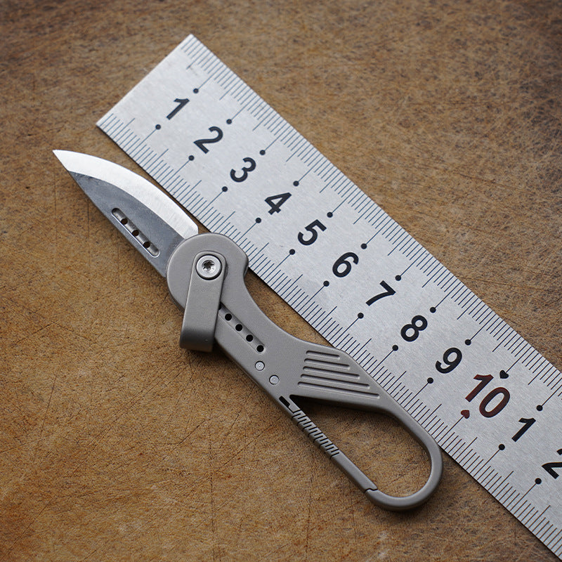✨Titanium Alloy Keychain Knife
