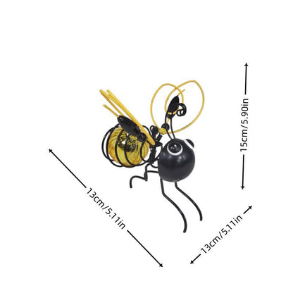 Solenergi hängande insektsimuleringsljus