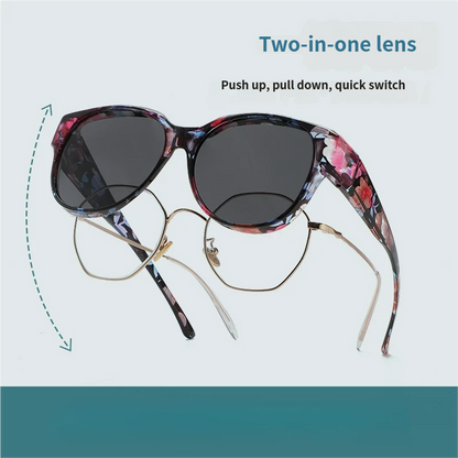 🔥LAST DAY ￡9.99 🕶New Oversized Cat Eye Sunglasses Polarized UV400 Protection