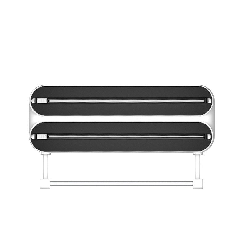 ✂️Kitchen Aluminum Foil Paper Plastic Wrap Storage Cutting Box 🍳