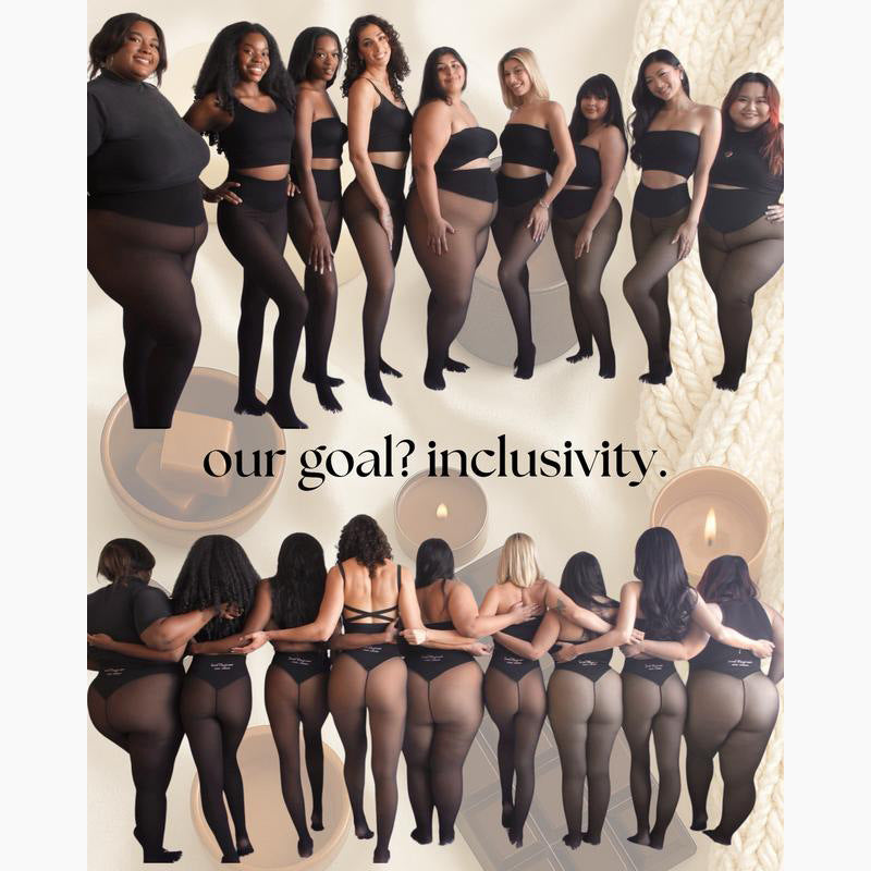 ⚡Över 50 000 sålda!❄️Formförbättrande fleece-leggings med en enda söm✨✨Håll dig varm. Se bra ut. 💕