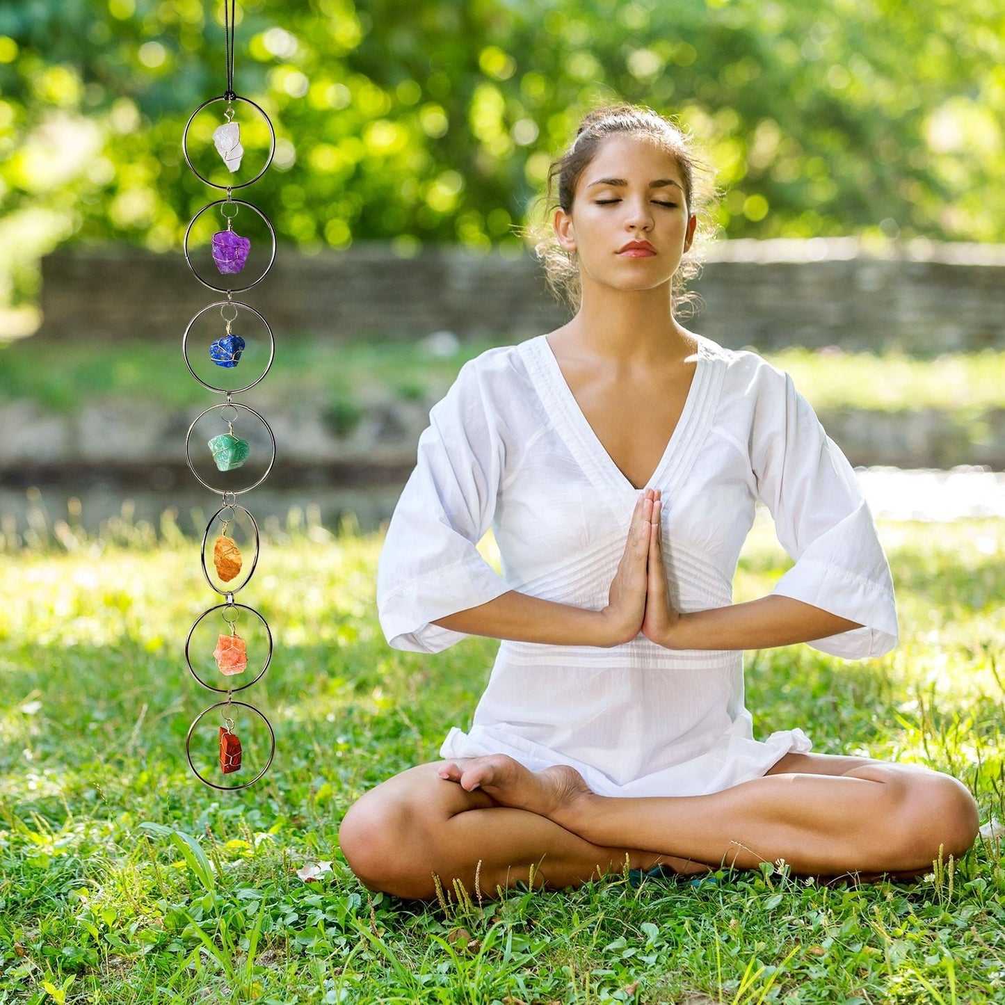 Balanserad Energikristalldekoration