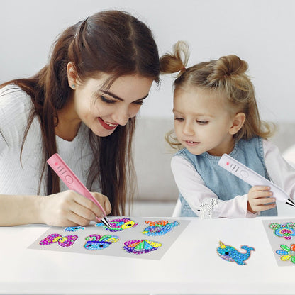 ✨ Electric Diamond Painting Pen – Effortless Diamond Placement Tool