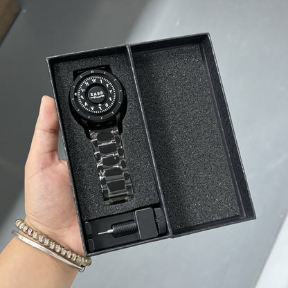 Magnetisk rullbollsupphängning herrklocka