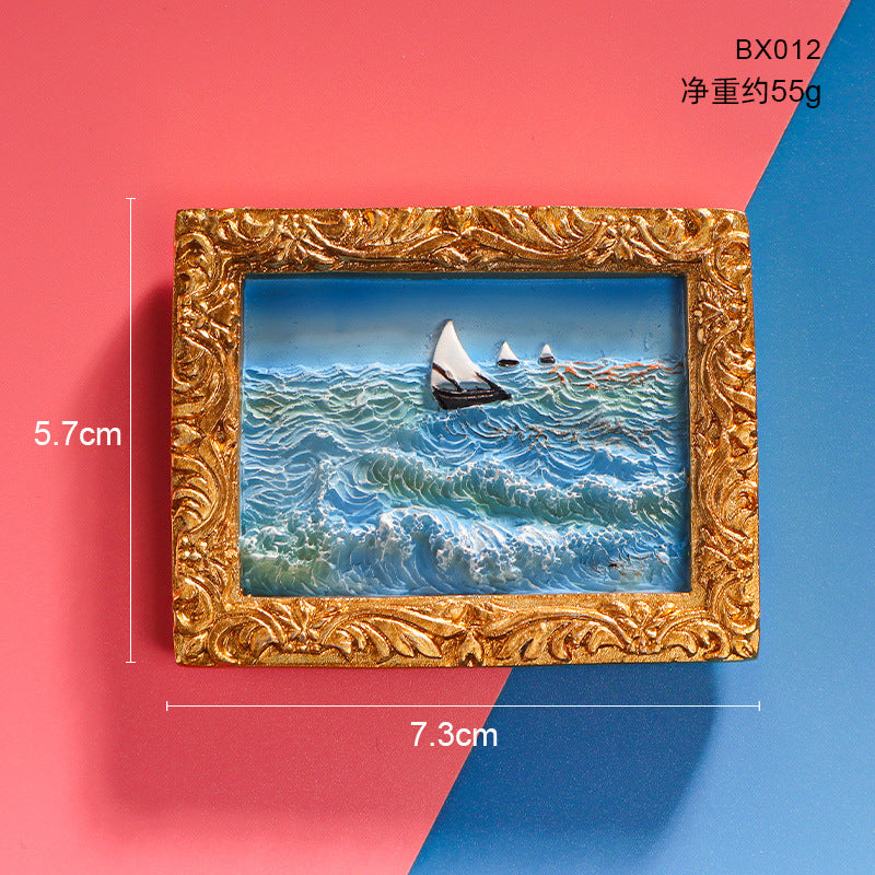 💖3D fridge magnets – travel souvenirs