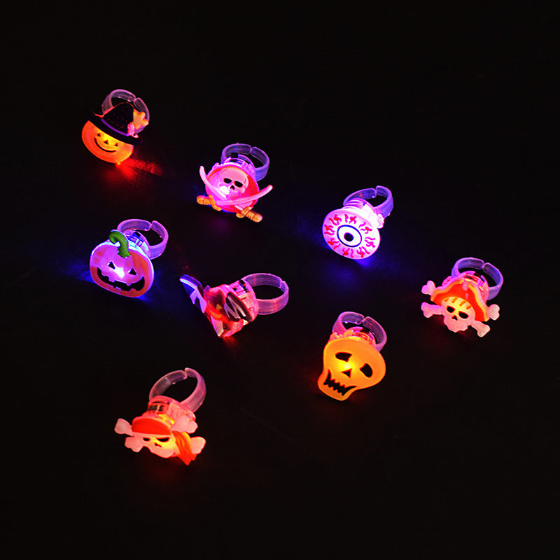 💍🎃LED Light Halloween Glowing Ring👻