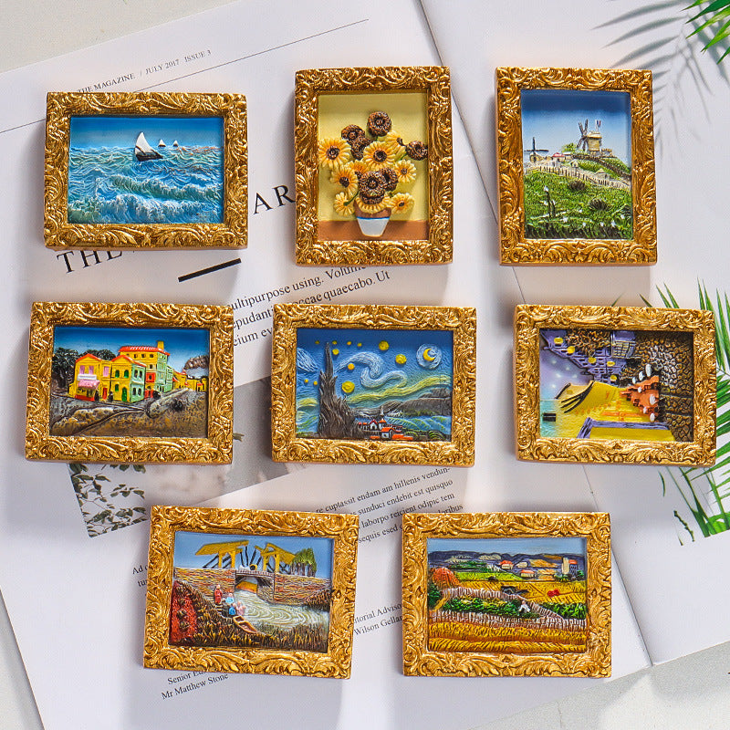 💖3D fridge magnets – travel souvenirs
