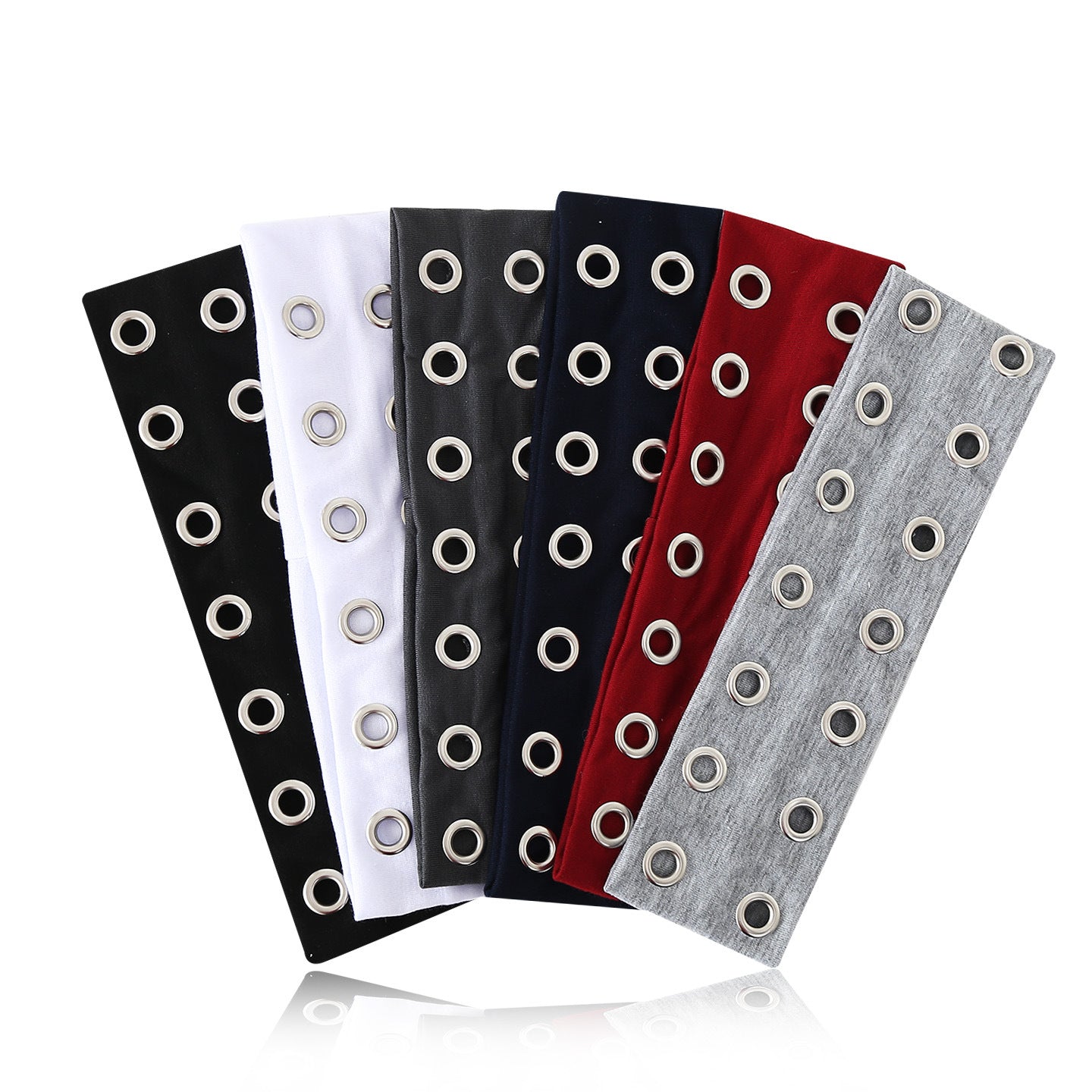 🖤 Punk Rivet Fashion Headband ⚡