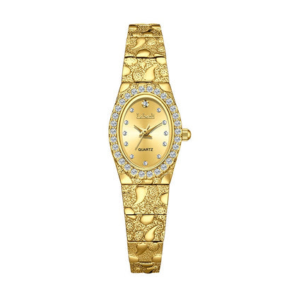 Women's Elegant Oval Quartz Watch