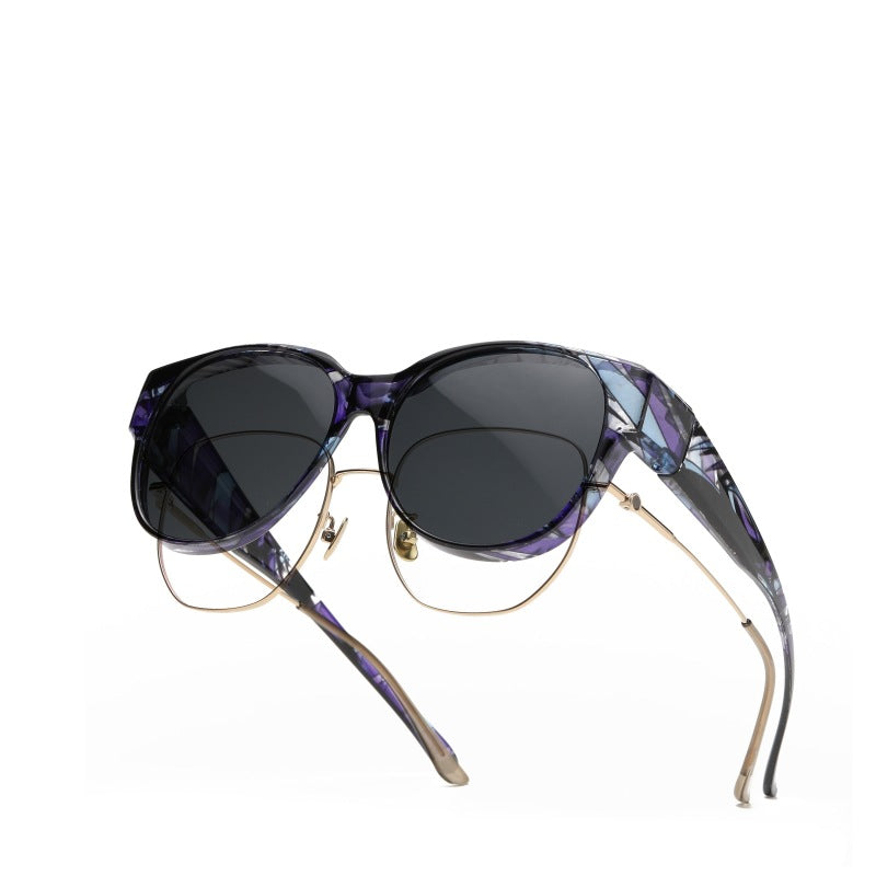 🔥LAST DAY ￡9.99 🕶New Oversized Cat Eye Sunglasses Polarized UV400 Protection