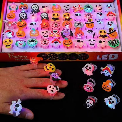 💍🎃LED Light Halloween Glowing Ring👻