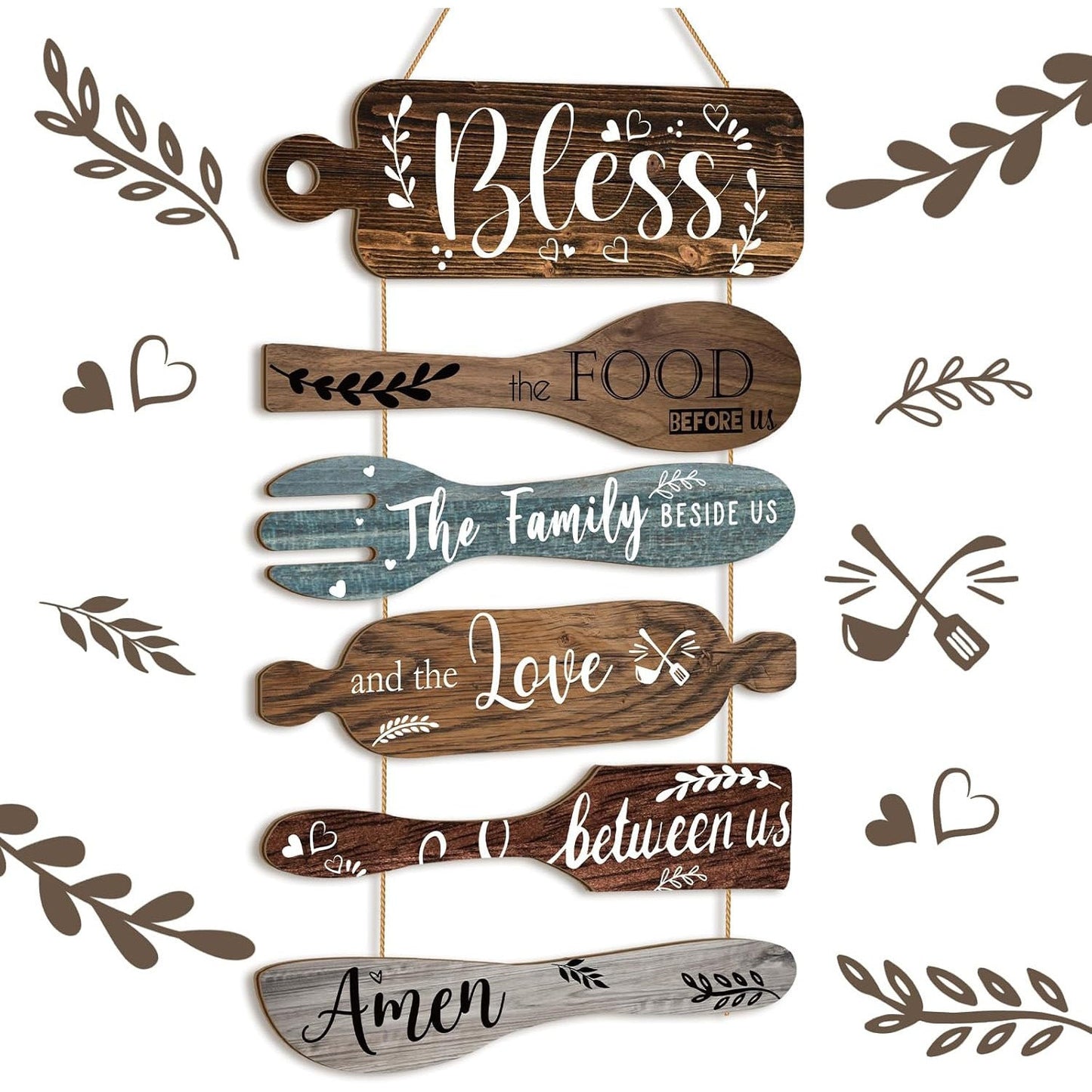 🔥  Wooden Kitchen Wall Decor