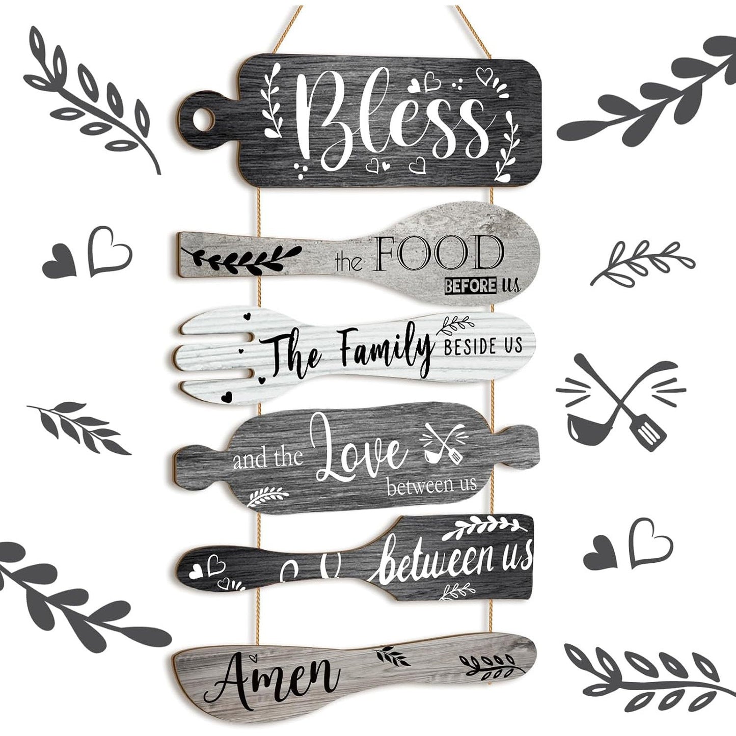 🔥  Wooden Kitchen Wall Decor