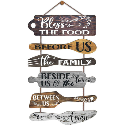 🔥  Wooden Kitchen Wall Decor