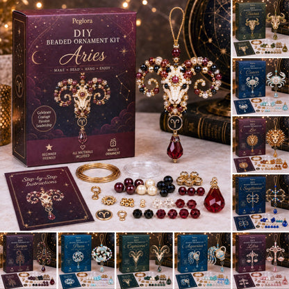 ✨Twelve Constellations Blessing Bead Pendant DIY Set
