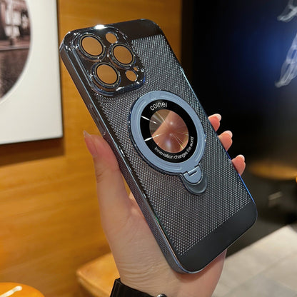 360° roterande mobilskal med stativ, avancerad värmeavledning och stöd för magnetisk laddning