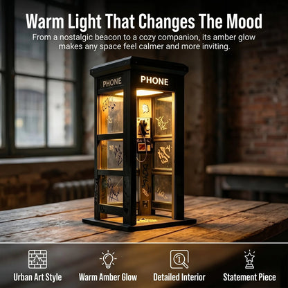 📞Vintage Phone Booth Ambient Lamp✨