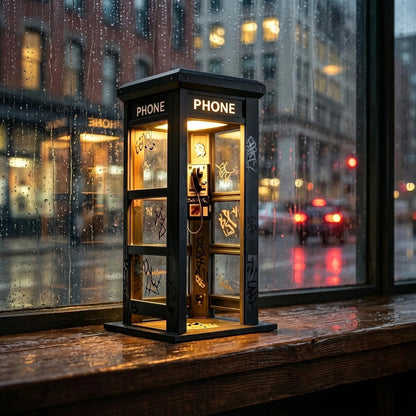 📞Vintage Phone Booth Ambient Lamp✨