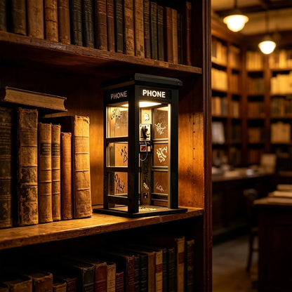 📞Vintage Phone Booth Ambient Lamp✨