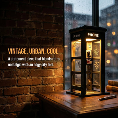 📞Vintage Phone Booth Ambient Lamp✨